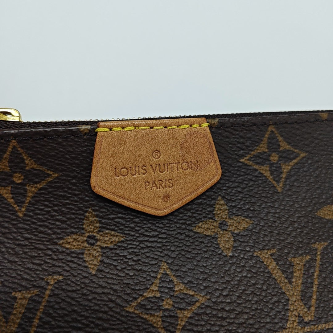 MULTI Monogram Coated Canvas Brown