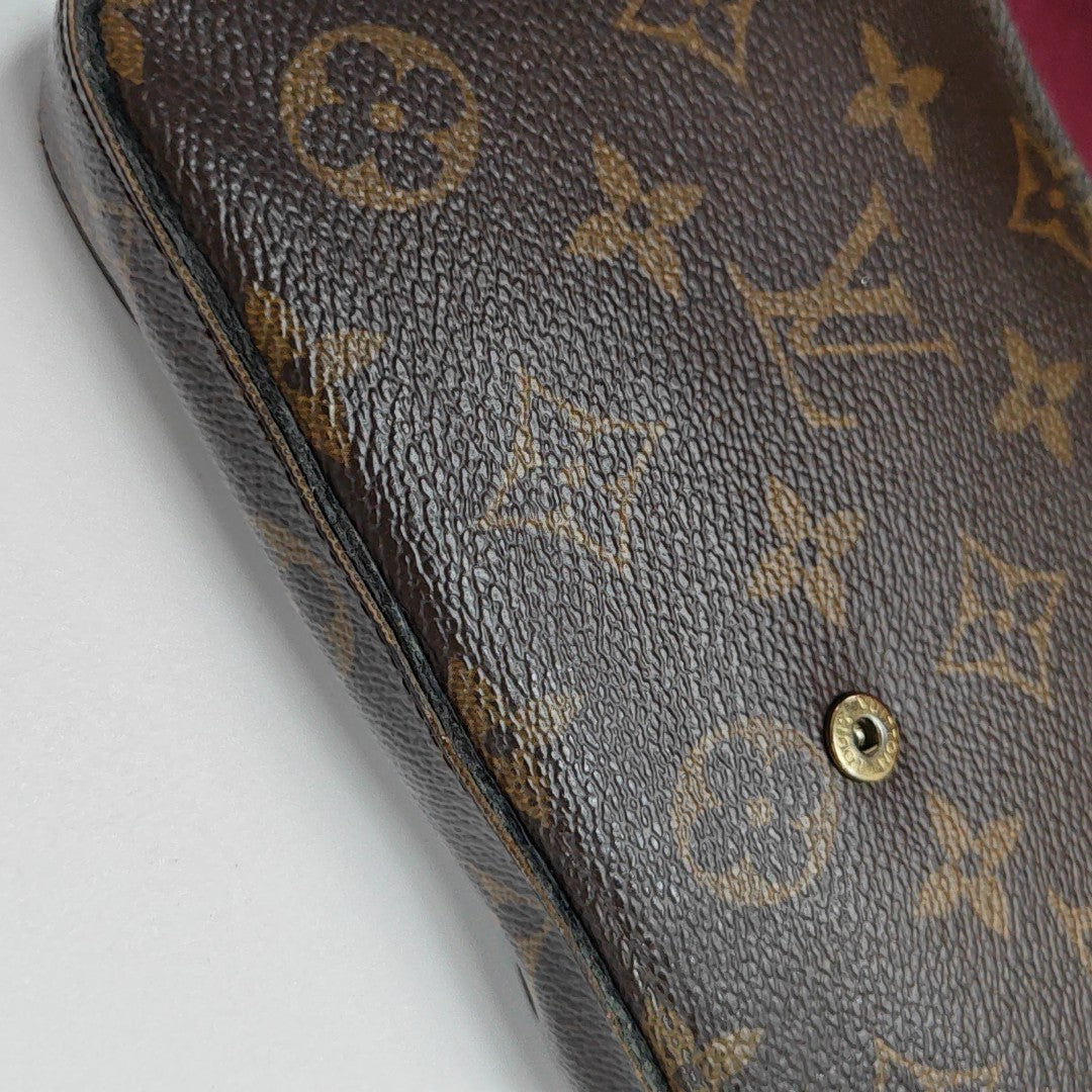 FÉLICIE Monogram Coated Canvas Brown