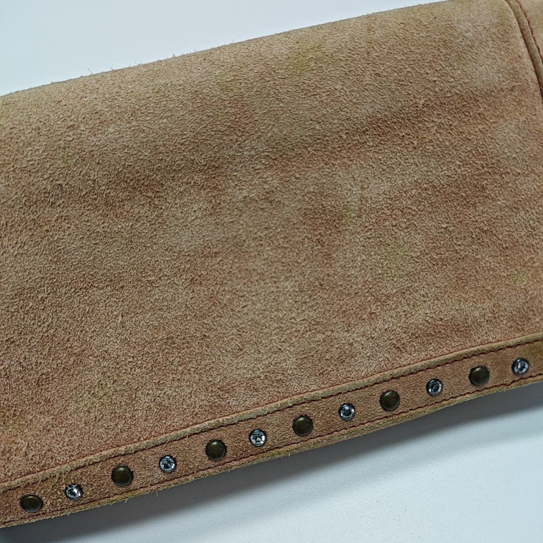 Leather Shoulder Bag Pink