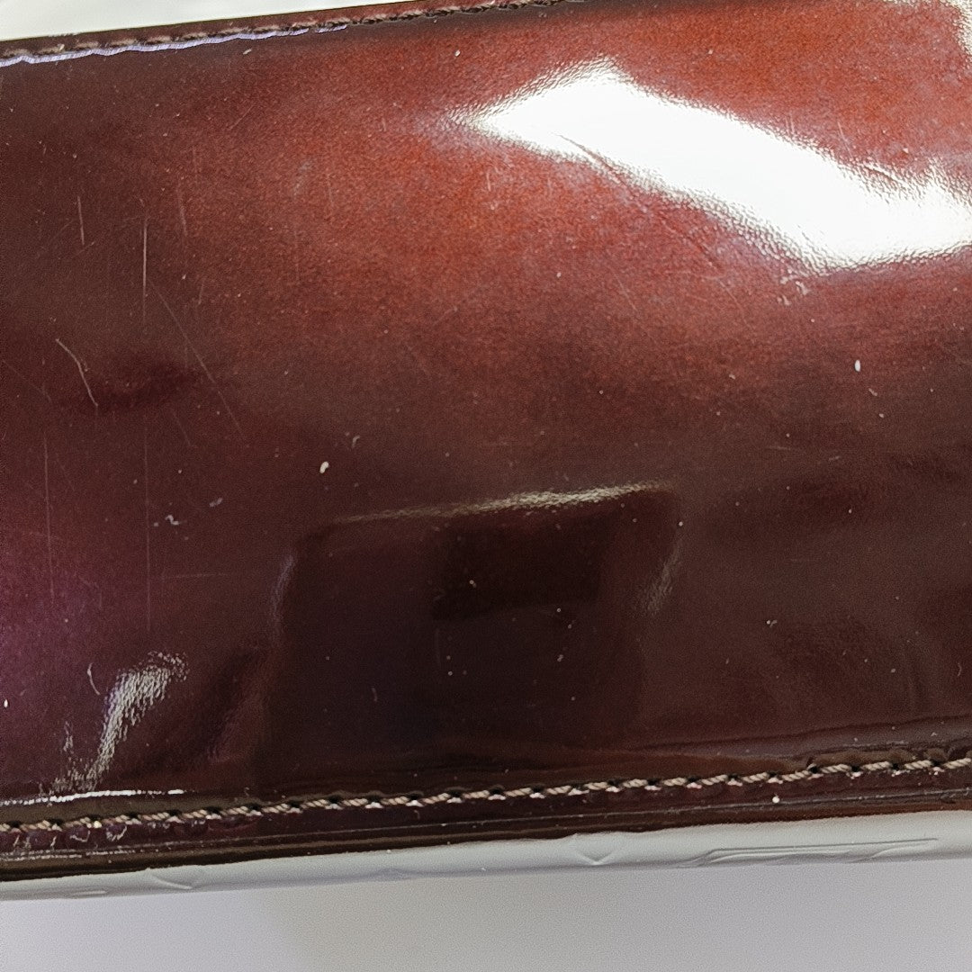 BRENTWOOD Monogram Calfskin Red