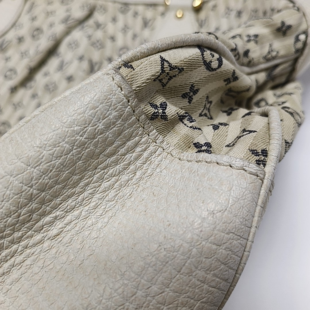 CROISETTE SAC MARINA Monogram Canvas White