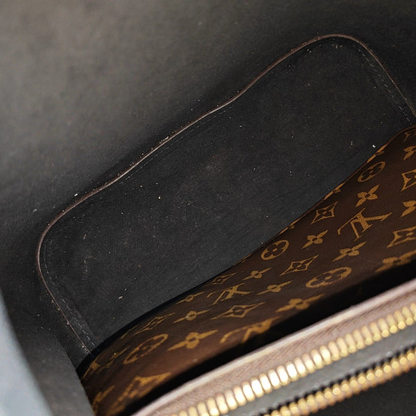 NÉONOÉ MM Monogram Coated Canvas Brown