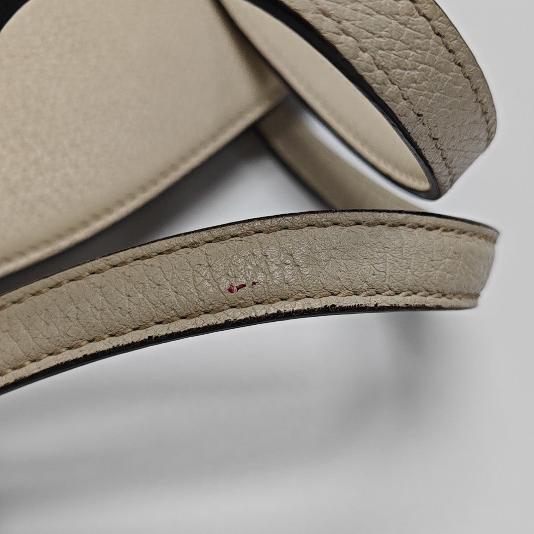 Sylvie Medium Calfskin Beige