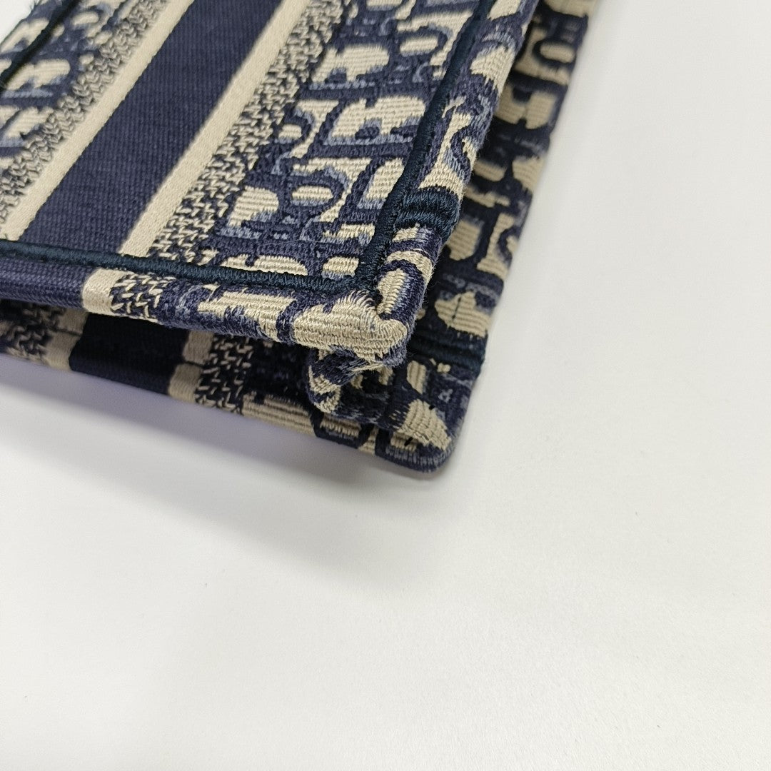 Book Tote Mini Canvas Blue