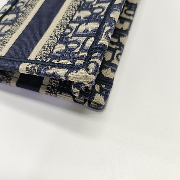 Book Tote Mini Canvas Blue