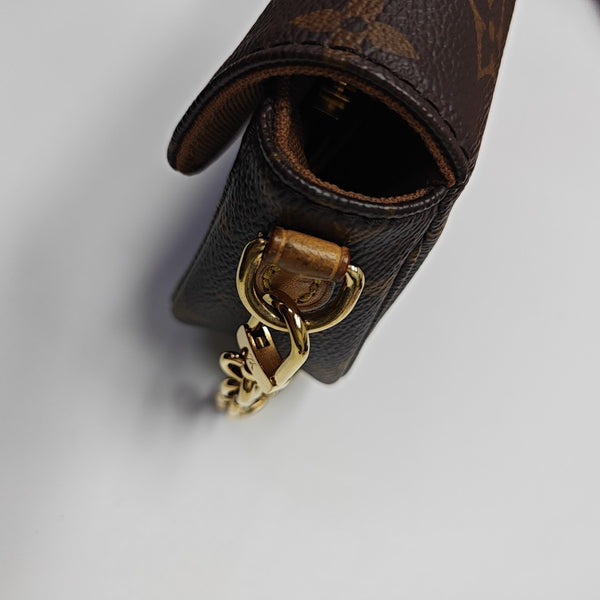 IVY Monogram Coated Canvas Brown