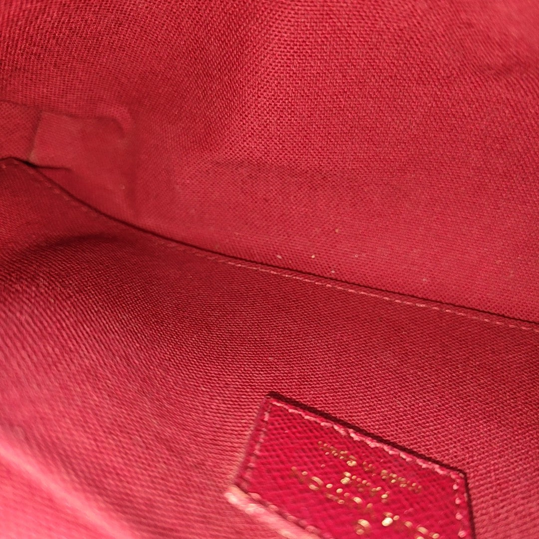 Authenticated pre-owned  FÉLICIE Monogram Coated Canvas Brown - Shoulder Bag at Looply