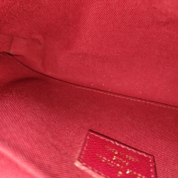Authenticated pre-owned  FÉLICIE Monogram Coated Canvas Brown - Shoulder Bag at Looply