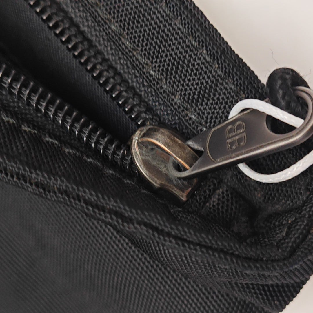 Navy Canvas Black
