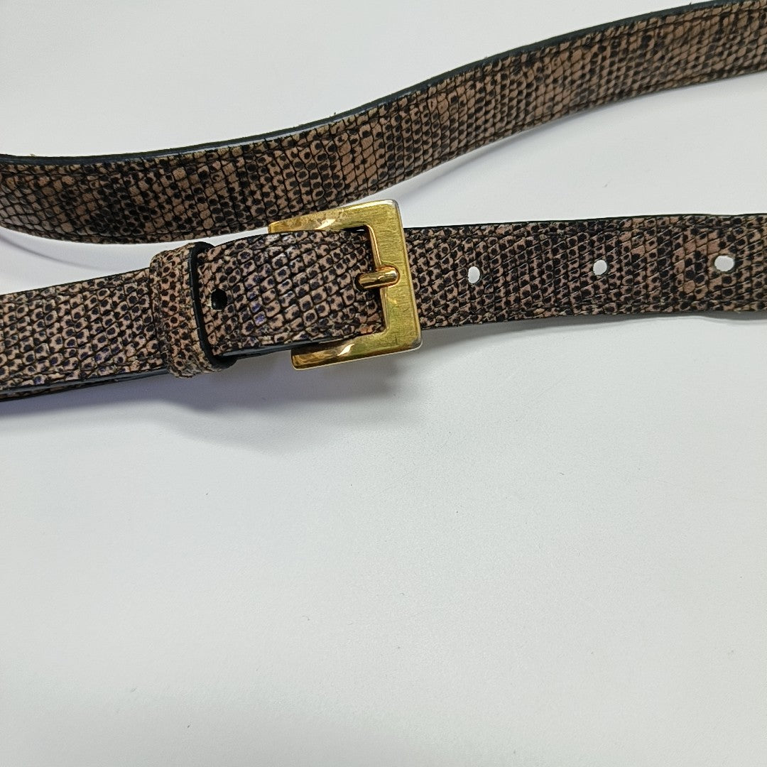 Miu Lady Calfskin Brown