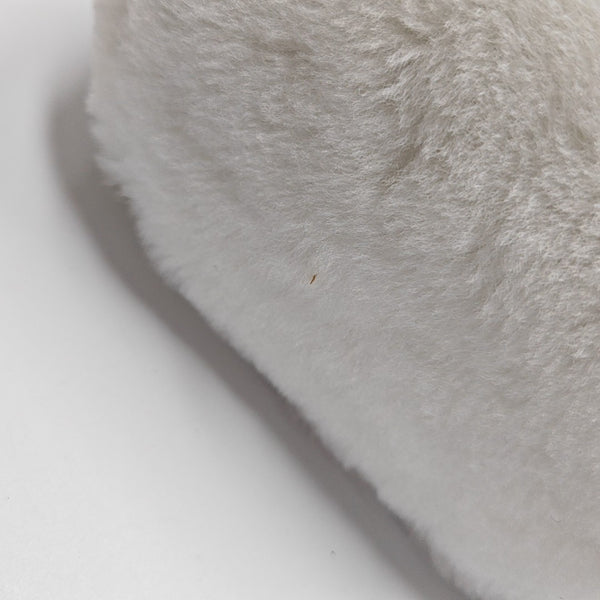 Fabric Shoulder Bag White