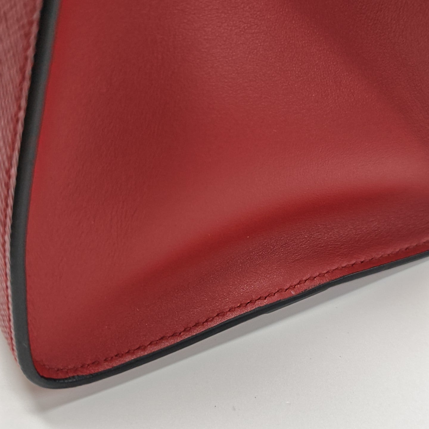 Monochrome Calfskin Red