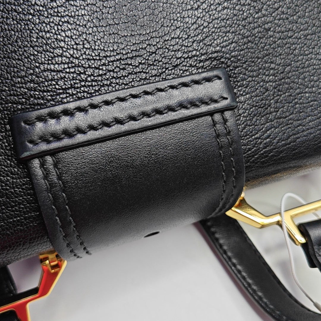 Miu Lady Calfskin Black