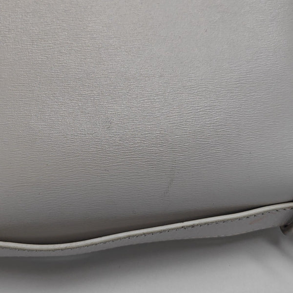 The Clip Calfskin White