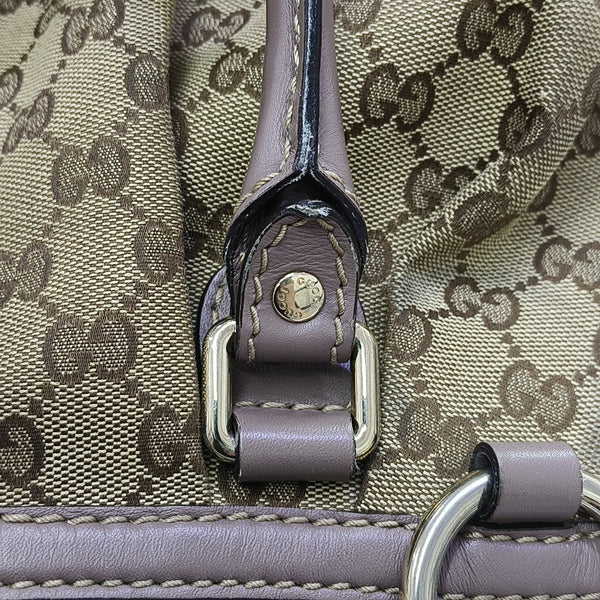 Sukey Monogram Canvas Beige
