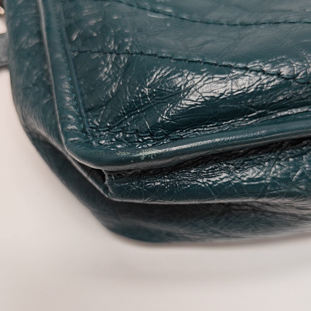 NIKI Medium Quilted Calfskin Green