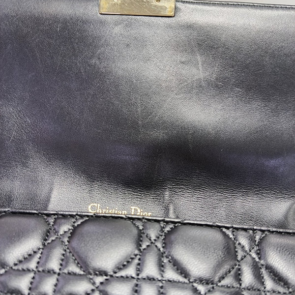 Miss Dior Cannage Lambskin Black