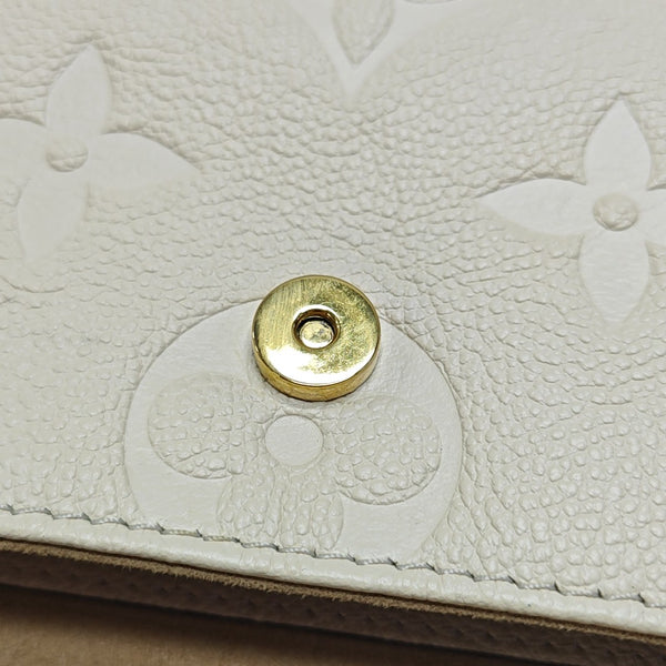 IVY Monogram Calfskin White