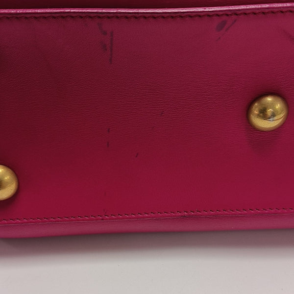 DUFFLE Calfskin Red