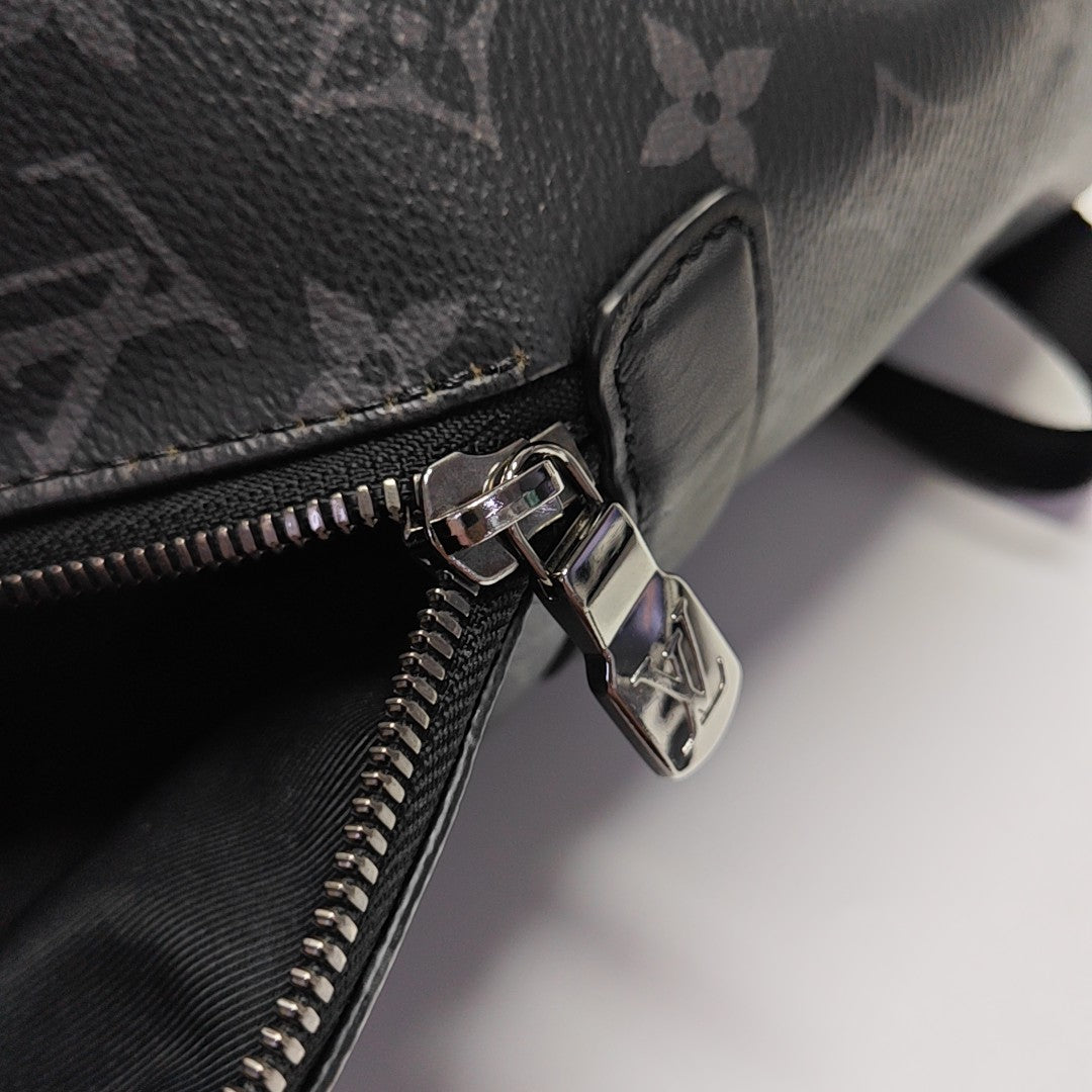 DISCOVERY PM Monogram Coated Canvas Black