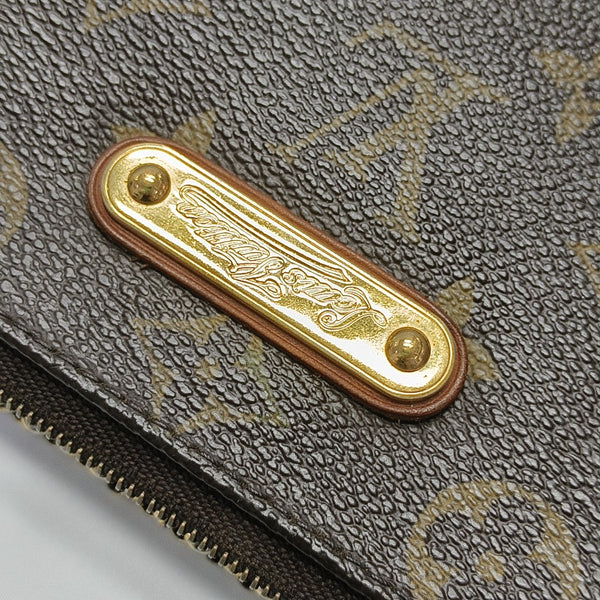 EVA Monogram Coated Canvas Brown