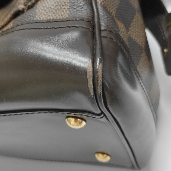 KNIGHTSBRIDGE Damier Ebene Coated Canvas Brown