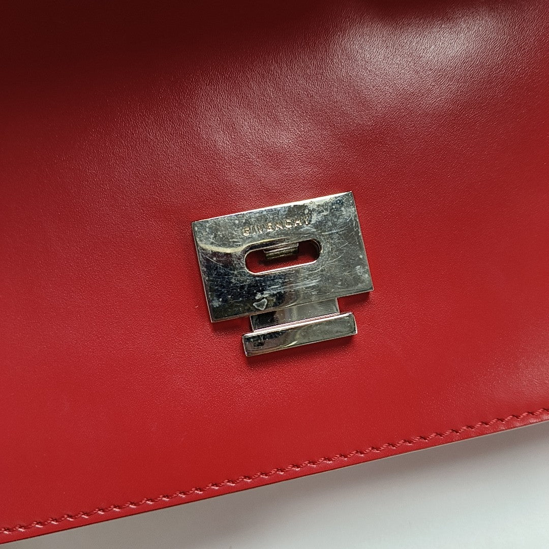 Calfskin Crossbody Bag Red