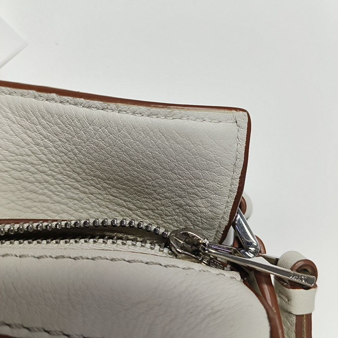 Puzzle Calfskin White