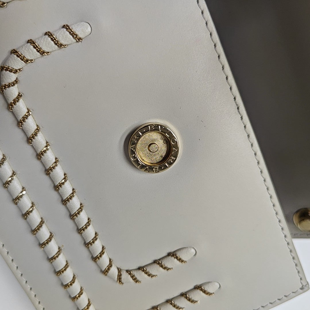 SERPENTI FOREVER Calfskin White