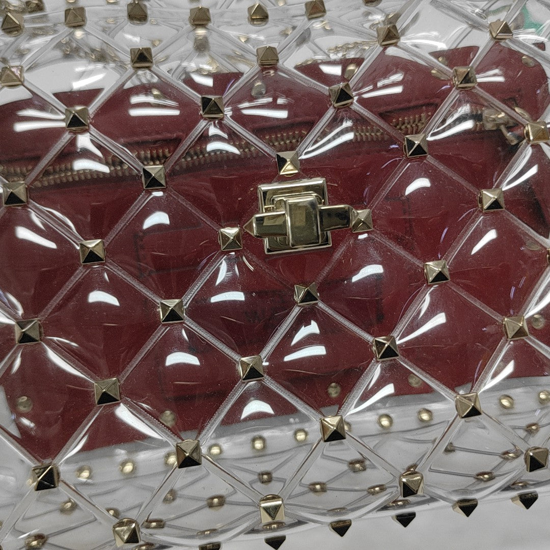 Spike Up Quilted Special Material Clear