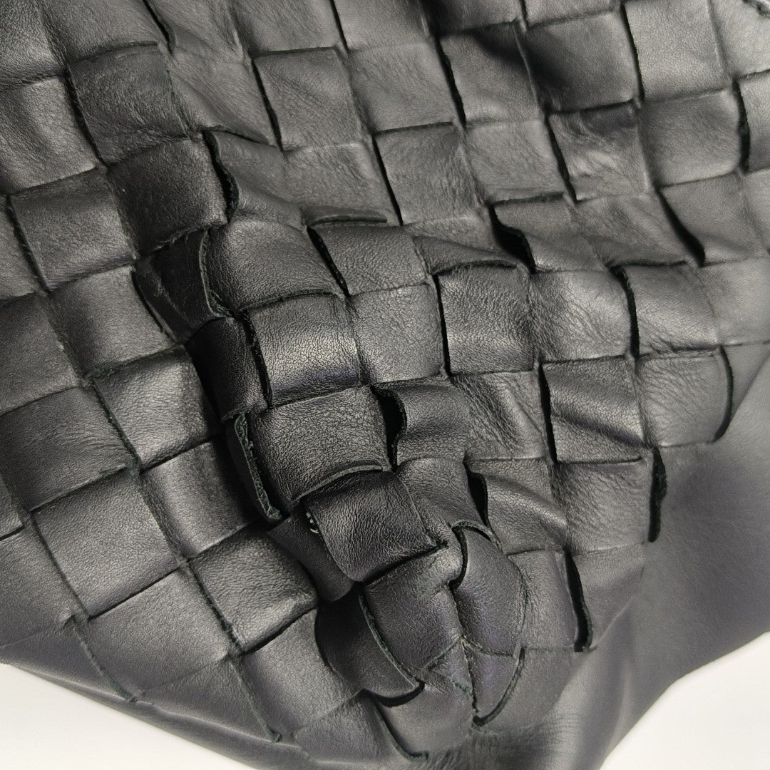 Calfskin Backpack Medium Black