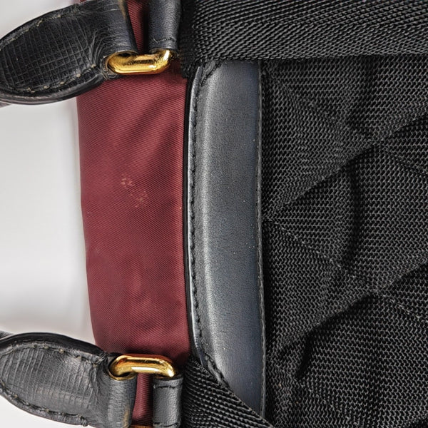 The Rucksack Medium Nylon Red