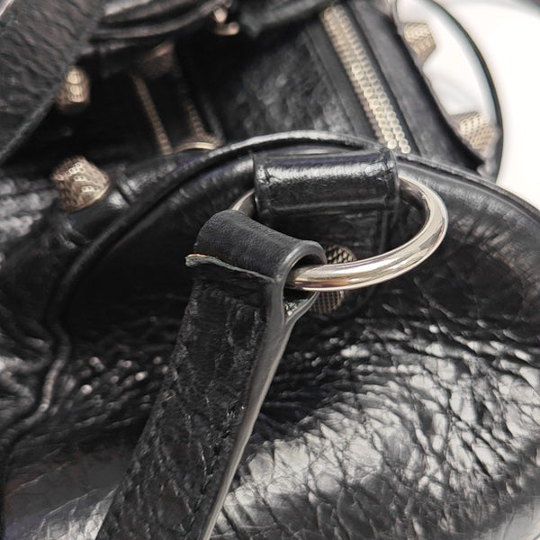 Lambskin Shoulder Bag Black
