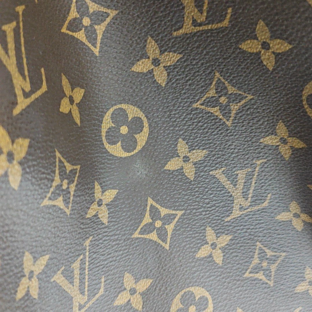 ONTHEGO GM Monogram Coated Canvas Brown