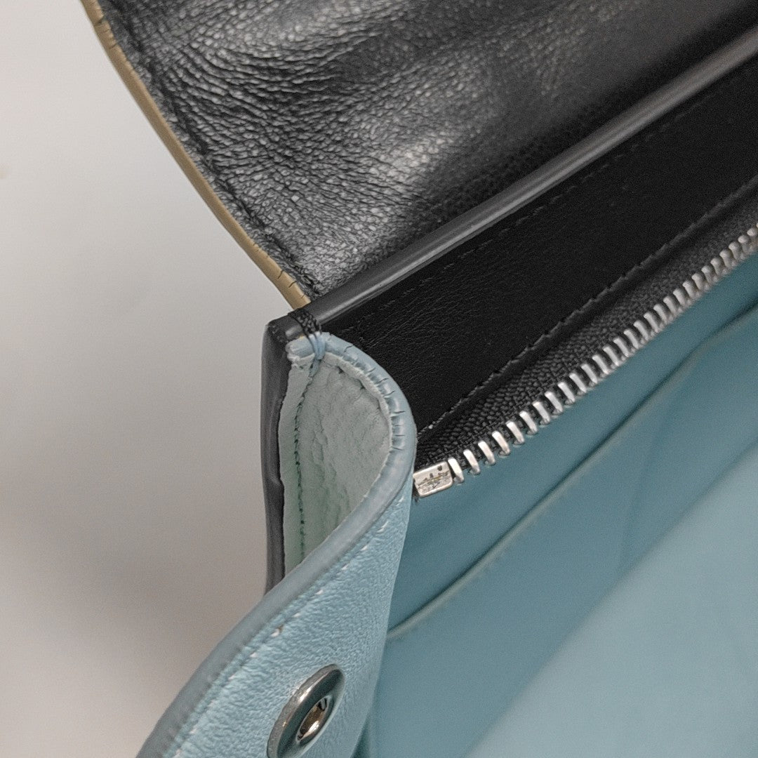 TRAPEZE Small Calfskin Multicolor