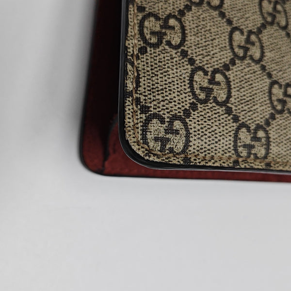 Dionysus Mini Monogram Coated Canvas Beige