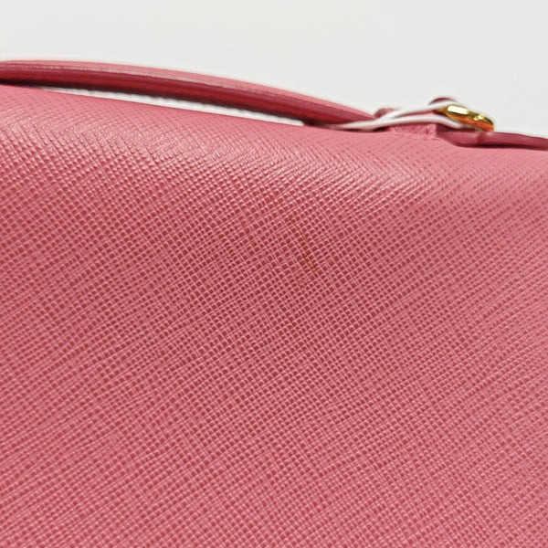 Sound Bag Saffiano Calfskin Pink
