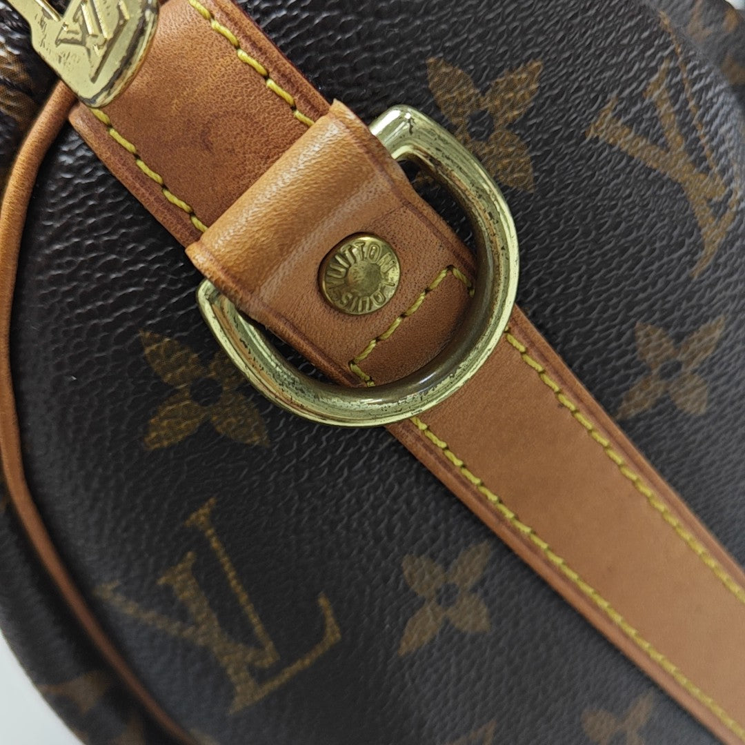 SPEEDY 25 Monogram Coated Canvas Brown