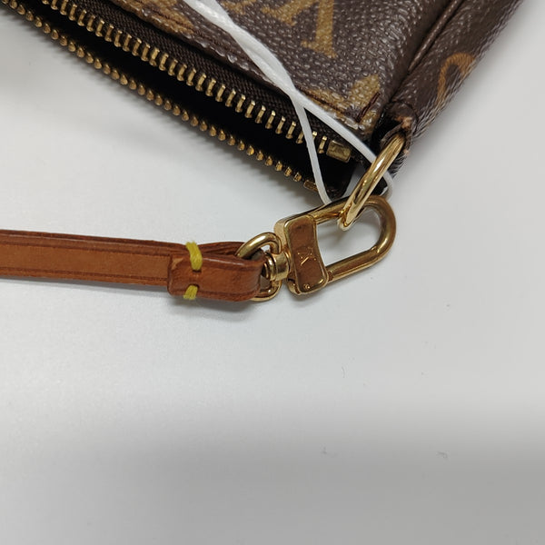 ACCESSOIRES Monogram Coated Canvas Brown