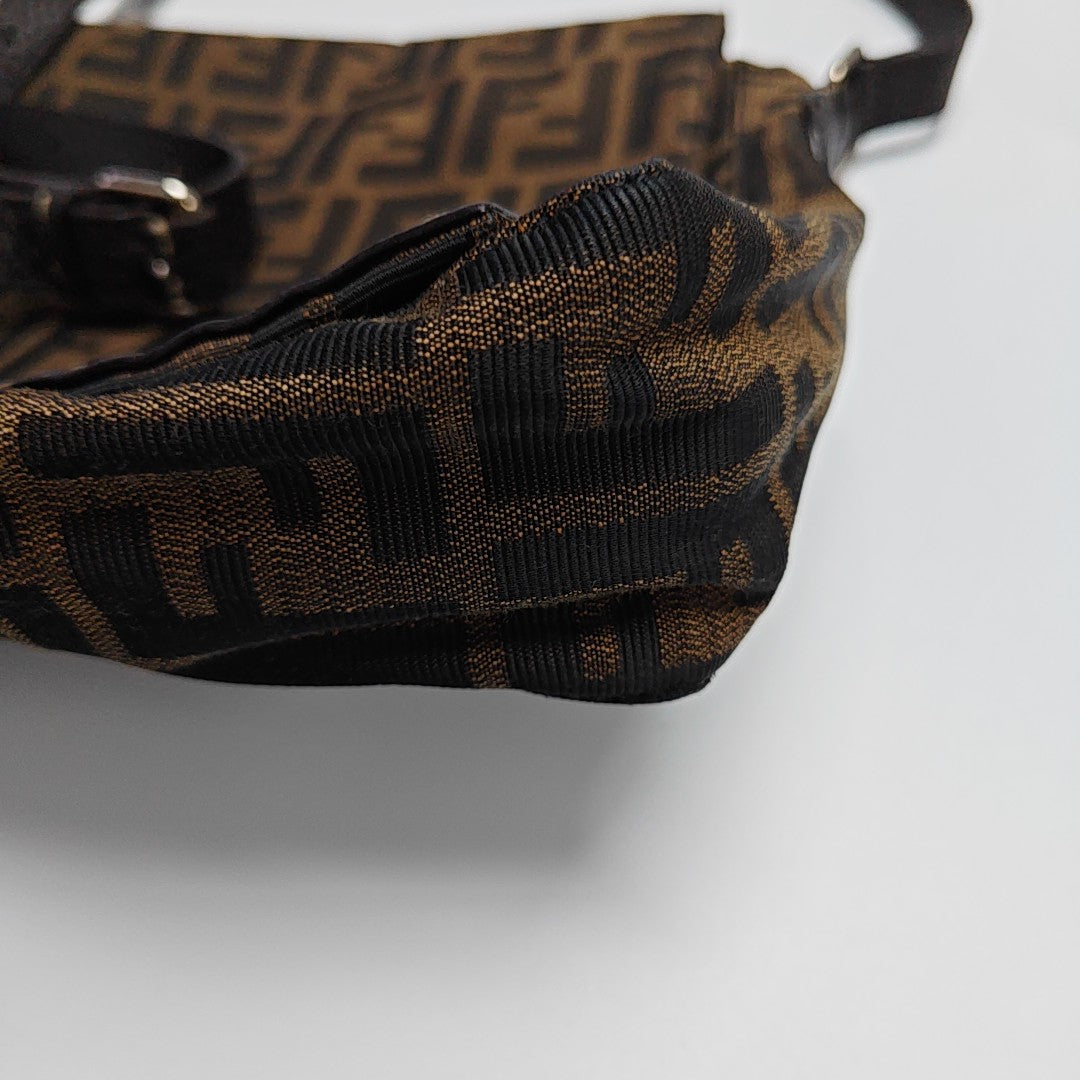 Canvas Shoulder Bag Brown