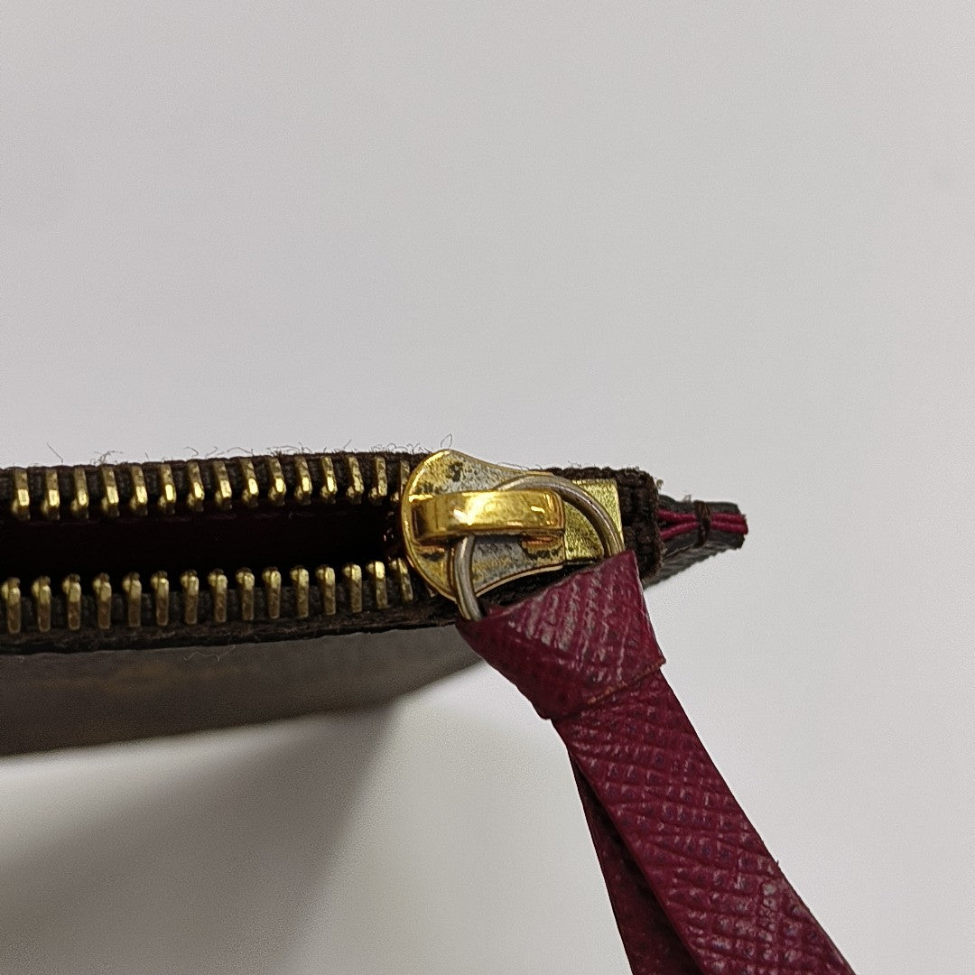 FÉLICIE Monogram Coated Canvas Brown
