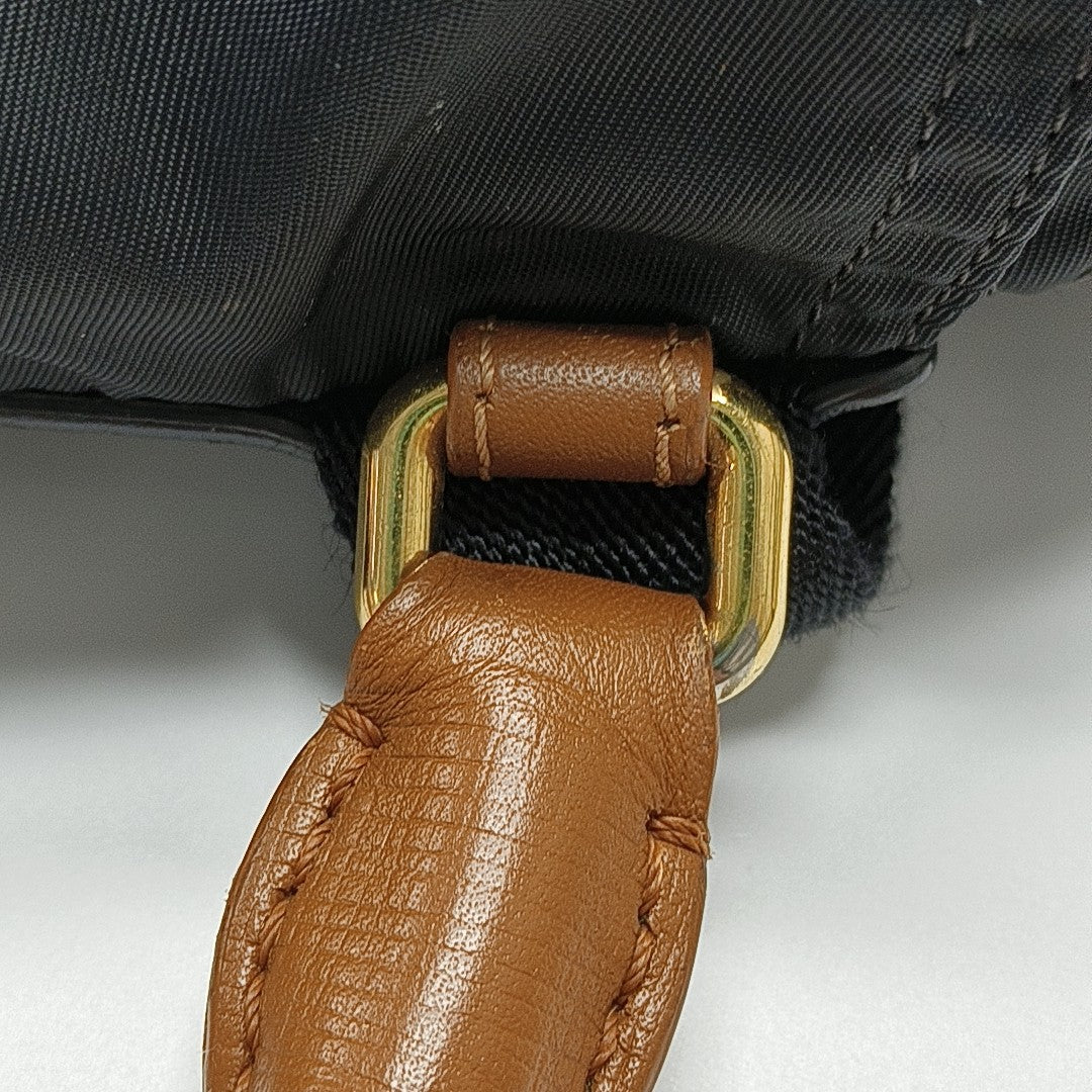 The Rucksack Nylon Black
