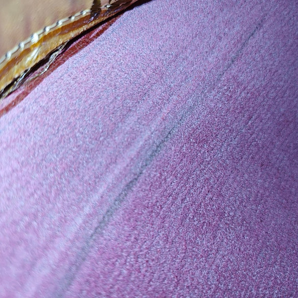 Leather Clutch Pink