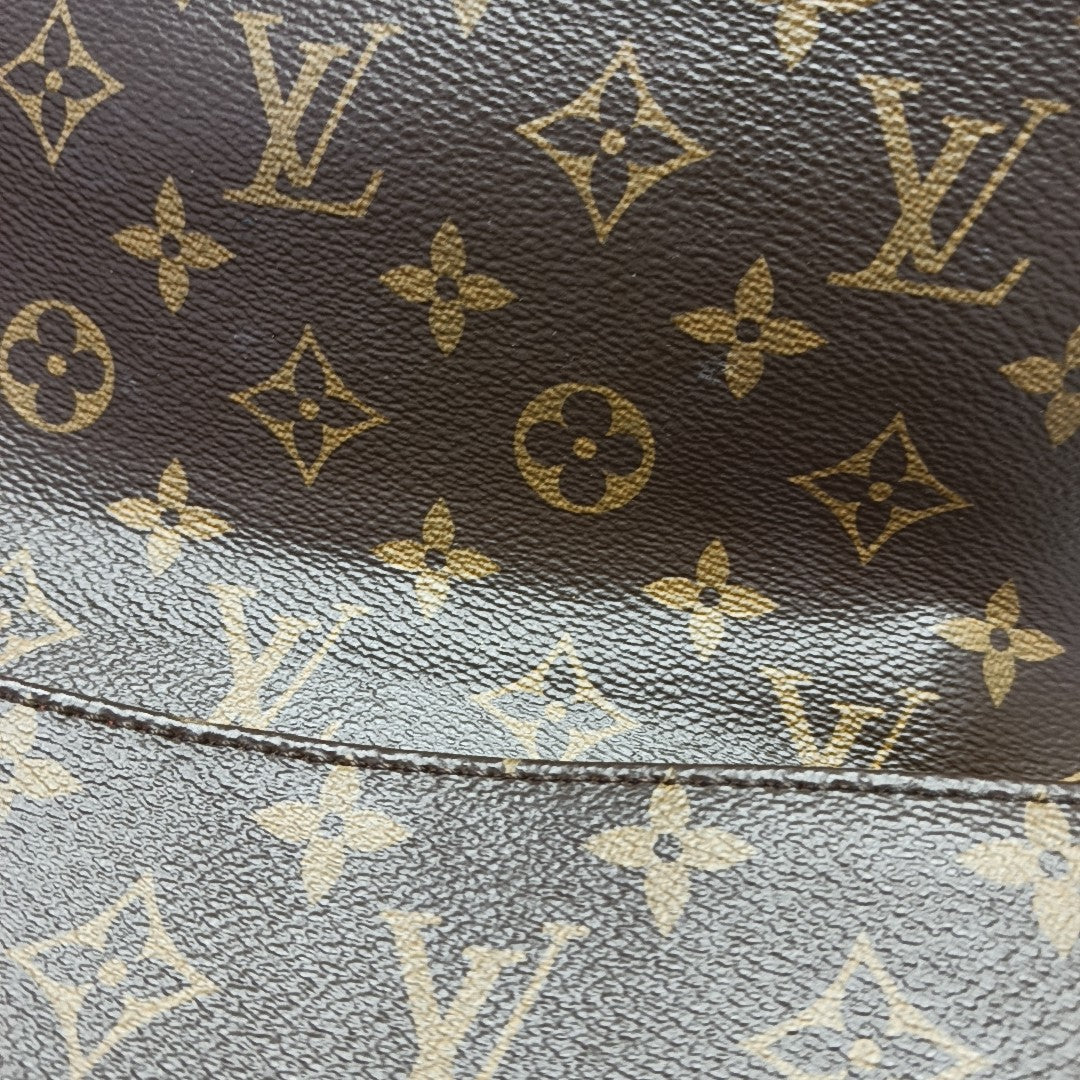 SAINT PLACIDE Monogram Coated Canvas Brown