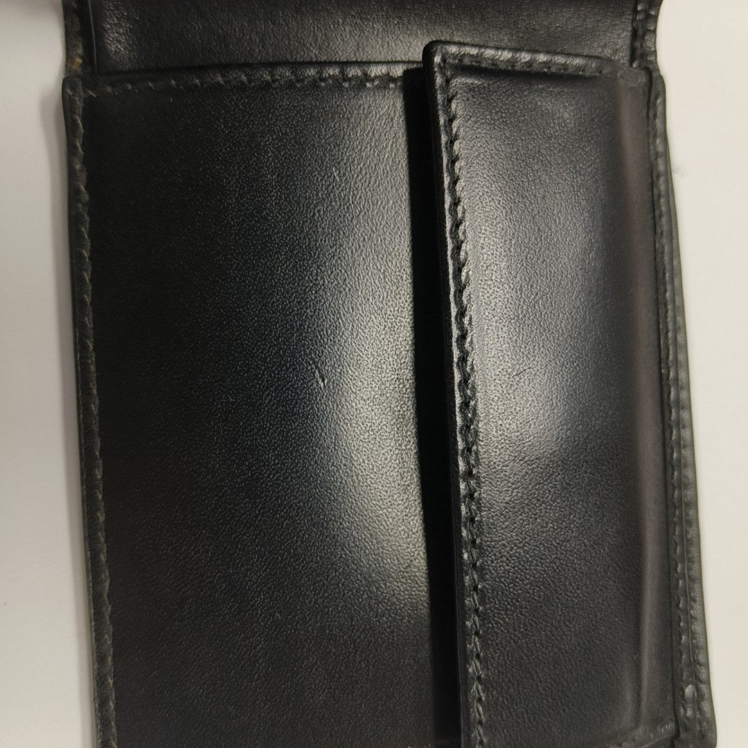 Calfskin Wallet Black