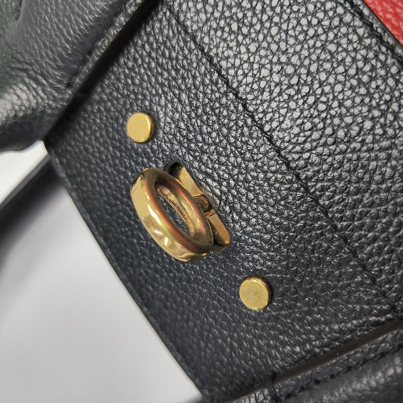 CITY STEAMER PM Calfskin Red