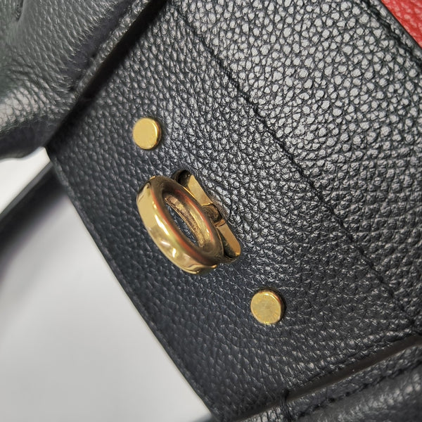 CITY STEAMER PM Calfskin Red