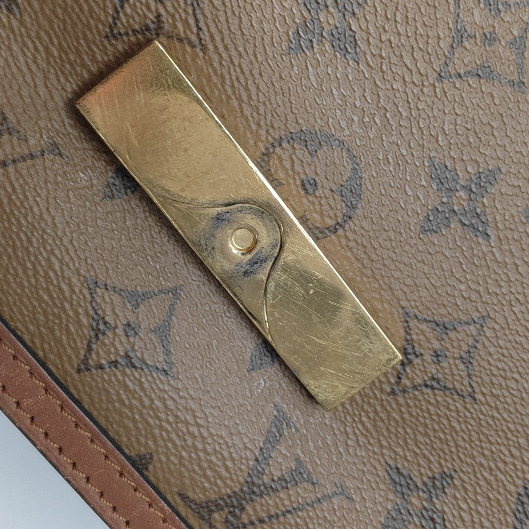 DAUPHINE Mini Coated Canvas Brown
