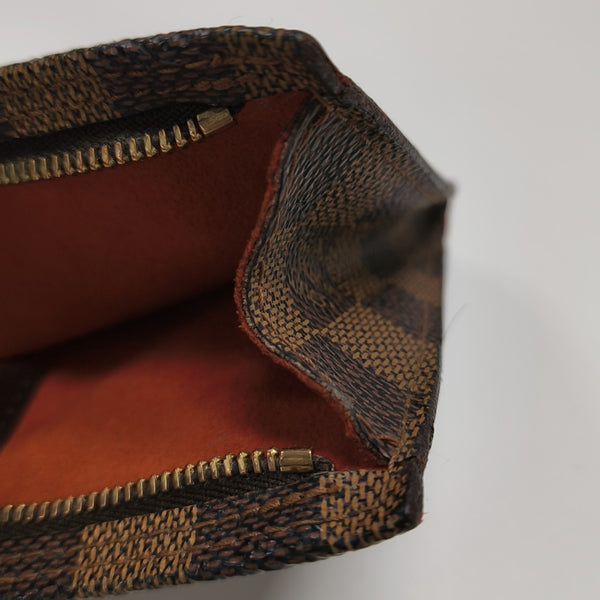 JOSÉPHINE 15 Damier Ebene Coated Canvas Brown