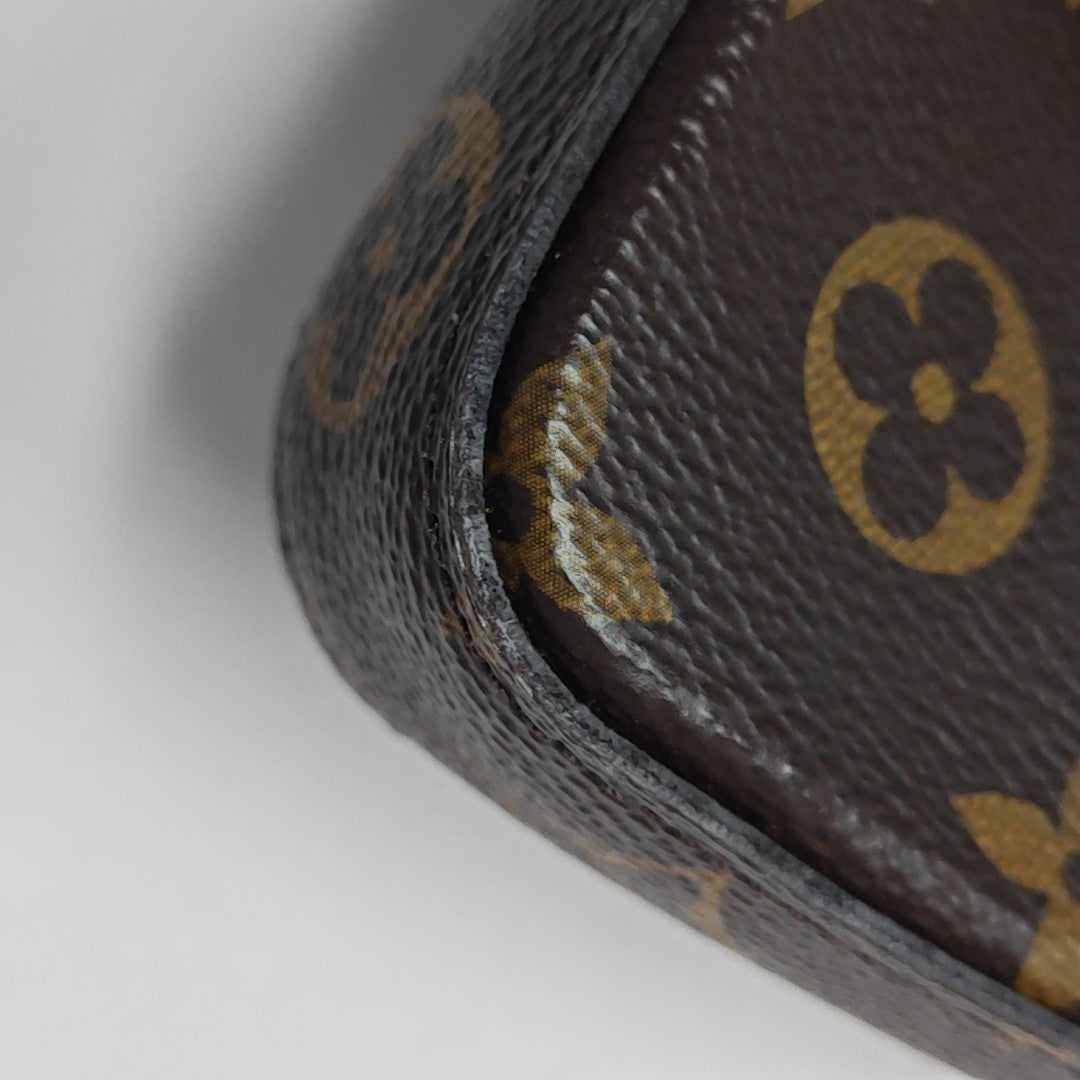 FÉLICIE Monogram Coated Canvas Brown